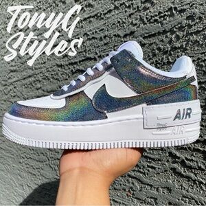🌈NEW🌈 CUSTOM NIKE AIR FORCE 1 LOW SHADOW